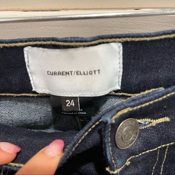 𝅺current Elliot skinny jean size 24 - Picture 3 of 5